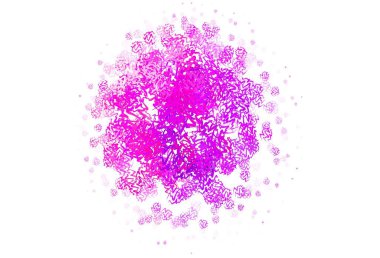 Açık pembe, kırmızı çizgili vektör dokusu. Değişken çizgileri olan renkli geometrik örnek. Marka kitabı için şık bir desen.