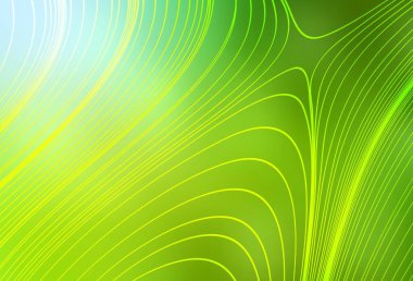 Açık yeşil, sarı vektör soyut bulanık arkaplan. Eğilimli zarif, parlak bir çizim. Tasarımlar için arka plan.