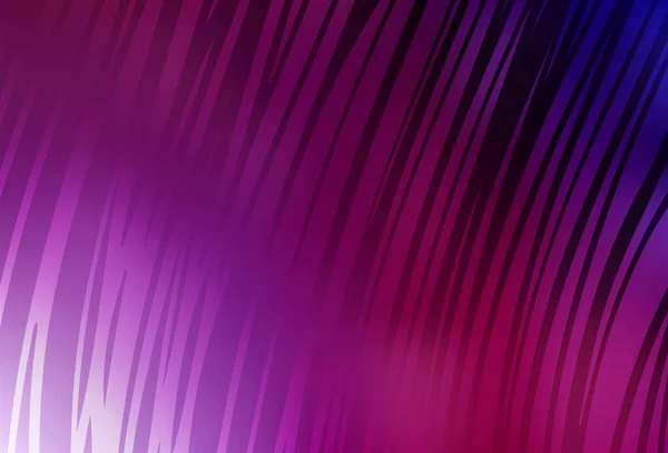 Donkerpaars Roze Vector Achtergrond Met Wrange Lijnen Slimme Illustratie Abstracte — Stockvector