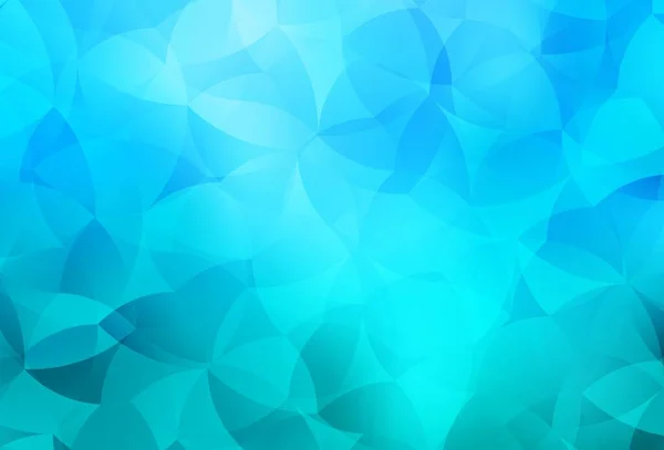 Patrón Triángulos Gradiente Vectorial Azul Claro Ilustración Abstracta Moderna Con — Vector de stock