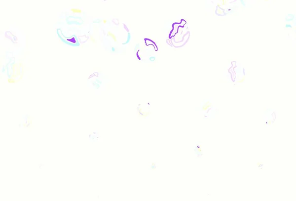 Ελαφριά Διανυσματική Υφή Multicolor Δίσκους Θολή Φυσαλίδες Αφηρημένο Φόντο Πολύχρωμη — Διανυσματικό Αρχείο