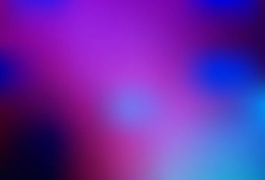 Açık Pembe, Mavi vektör bulanık şablon. Soyut renkli gradyan çizimi. İşiniz için en iyi bulanık tasarım..