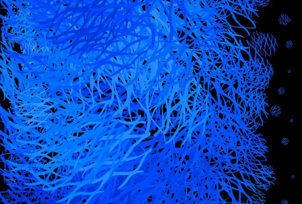 Светло Синий Векторный Шаблон Линиями Творческая Иллюстрация Полутоновом Стиле Градиентом — стоковый вектор