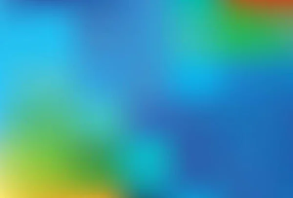 Hellblauer Grüner Vektor Abstraktes Helles Muster Abstrakte Farbenfrohe Illustration Mit — Stockvektor