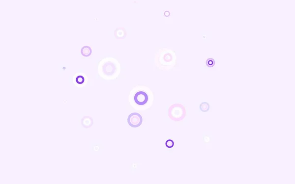 Luz Purple Vector Telón Fondo Con Puntos Ilustración Abstracta Brillante — Vector de stock