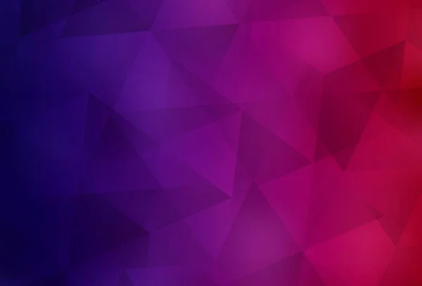 Texture Triangles Gradient Vectoriel Violet Foncé Rose Illustration Géométrique Style — Image vectorielle