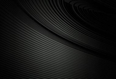 Koyu gri çizgili vektör arkaplanı. Alnında çizgiler olan soyut bir çizim. Tasarımınız için basit şablon.