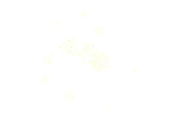 Светло Оранжевый Вектор Фоне Цветов Цветы Натуральном Стиле Белом Фоне — стоковый вектор