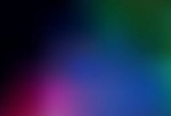 Темний Багатобарвний Вектор Розмитий Блиск Абстрактний Шаблон Елегантна Яскрава Ілюстрація — стоковий вектор