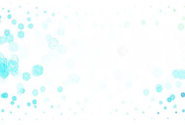 Açık mavi, çizgili yeşil vektör şablonu. Yaratıcı illüstrasyon, yarım tonlu ve eğimli. İşiniz için en renkli tasarım..