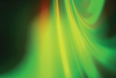 Açık yeşil, sarı vektör bulanık parlak soyut arkaplan. Görüntü tarzında tamamen yeni bir renkli çizim. İşiniz için en iyi bulanık tasarım..