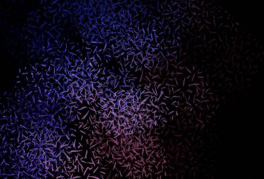 Koyu pembe, tekrarlanan çubuklu mavi vektör şablonu. Bulanık dekoratif tasarım basit bir şekilde çizgilerle. Reklamınız, posteriniz, afişiniz için en iyi tasarım.