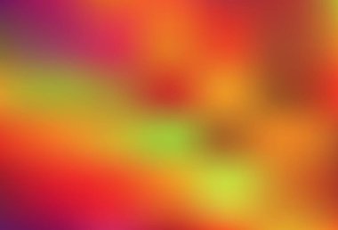 Açık Kırmızı, Sarı vektör soyut parlak şablonu bulanıklaştırdı. Gradyan tasarımlı, soyut, ışıltılı çizimler. Bir cep telefonu için arka plan.