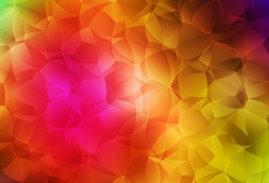 Soyut şekilli koyu renkli vektör dokusu. Modern tarzda değişen renkli kaotik formlar. Duvar kağıtları için zarif tasarım.