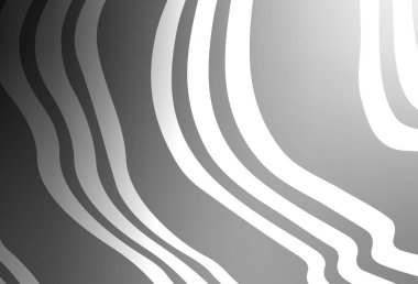 Açık Gri çizgili vektör düzeni. Değişken çizgileri olan renkli soyut çizimler. Marka kitabı için şık bir desen.