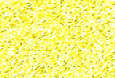 Açık yeşil, küreli sarı vektör deseni. Bulanık dekoratif tasarım baloncuklu soyut tarzda. Duvar kağıtlarının dokusu için desen.