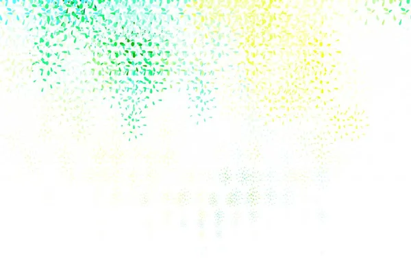 Bleu Clair Fond Vectoriel Vert Avec Des Taches Belle Illustration — Image vectorielle