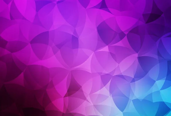Світло Рожевий Синій Вектор Абстрактний Багатокутний Шаблон Зразок Полігональними Фігурами — стоковий вектор