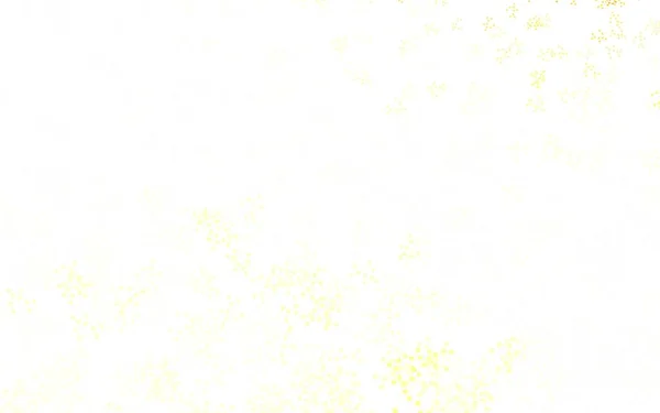 Светло Желтый Векторный Фон Формами Искусственного Интеллекта Яркая Красочная Иллюстрация — стоковый вектор