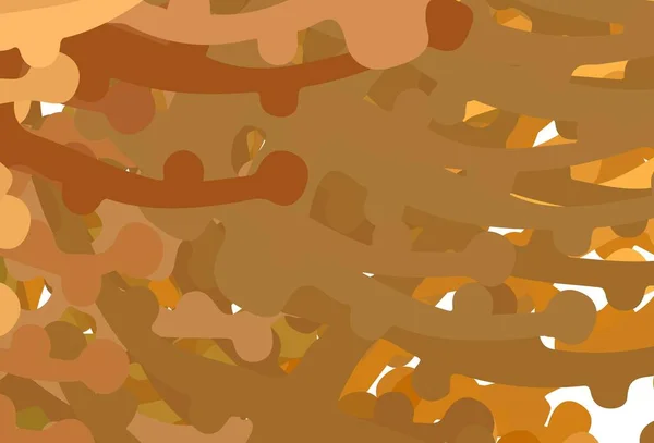 Texture Vectorielle Orange Clair Aux Formes Abstraites Design Décoratif Dans — Image vectorielle