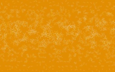 Yapay zeka kavramına sahip açık turuncu vektör dokusu. Yapay zekanın bağlantı ve noktalarıyla soyut illüstrasyon. Zeka ve yenilik reklamları için şablon.