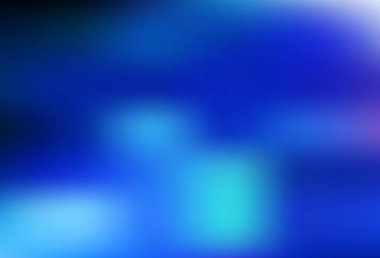 Astronomik yıldızlı koyu mavi vektör arkaplan. Renkli kozmik yıldızlı soyut çizimler. Fütürist reklamlar ve kitapçıklar için şablon.