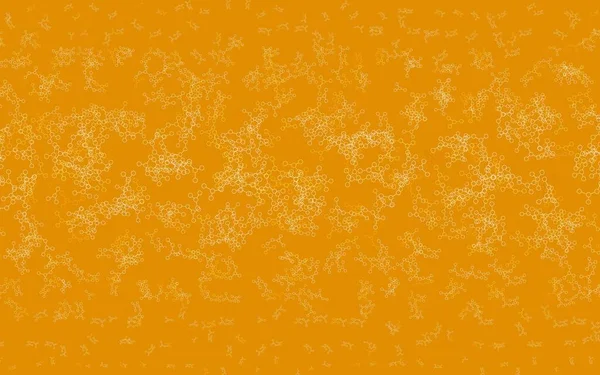 Textura Vectorial Naranja Claro Con Concepto Inteligencia Artificial Ilustración Abstracta — Vector de stock