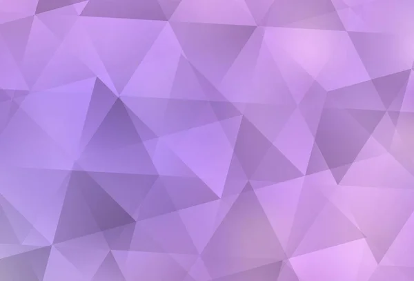 Luz Vetor Roxo Brilhante Fundo Triangular Uma Ilustração Cor Completamente — Vetor de Stock