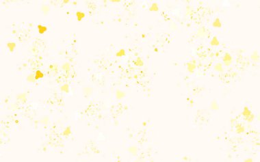 Soyut şekilli açık sarı vektör arkaplanı. Soyut gradyan şekilli basit renkli çizimler. İşiniz için en iyi akıllı tasarım.