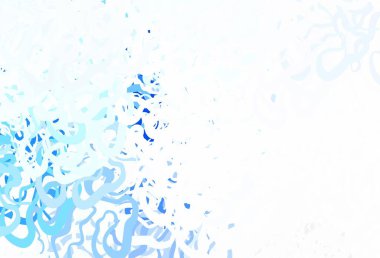 Wry çizgileri olan açık mavi vektör dokusu. Alnında çizgiler olan soyut bir çizim. Reklamınız, broşürleriniz, broşürleriniz için yeni bir doku..