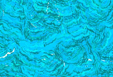 Bükülmüş çizgileri olan hafif BLUE vektör arkaplanı. Eğimli çizgileri olan zarif parlak bir illüstrasyon. Broşürler, broşürler için doku.