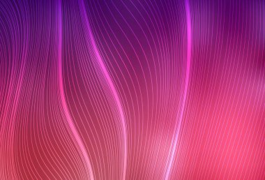 Koyu Mor, Pembe vektör parlak soyut düzen. Eğilimli zarif, parlak bir çizim. İşiniz için yeni tasarım.