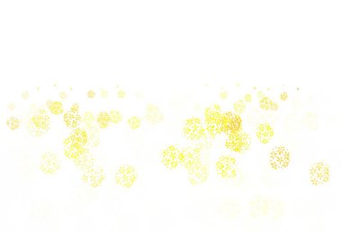 Soyut şekilli Light Orange vektör arkaplanı. Soyut tarzda rengarenk gradyan şekilleri olan bir resim. Web siteniz için basit tasarım.