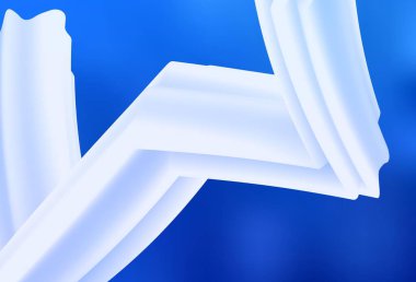 Açık mavi vektör bulanık ve renkli desen. Gradyan ile modern soyut çizim. İşiniz için yepyeni bir tasarım..