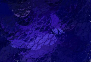 Memphis şekilli koyu mor vektör arkaplan. Soyut gradyan şekilli basit renkli çizimler. İşiniz için en iyi akıllı tasarım.