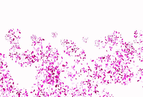 Modèle Vectoriel Rose Clair Avec Des Formes Aléatoires Formes Chaotiques — Image vectorielle