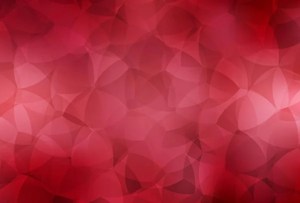 浅红色矢量低聚类背景 具有多边形形状的样品 您的品牌书的新模板 — 图库矢量图片
