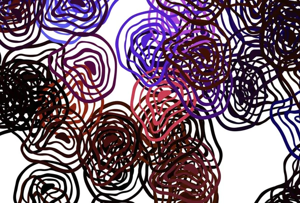 Світло Блакитна Червона Векторна Текстура Яскравими Лініями Елегантна Яскрава Ілюстрація — стоковий вектор