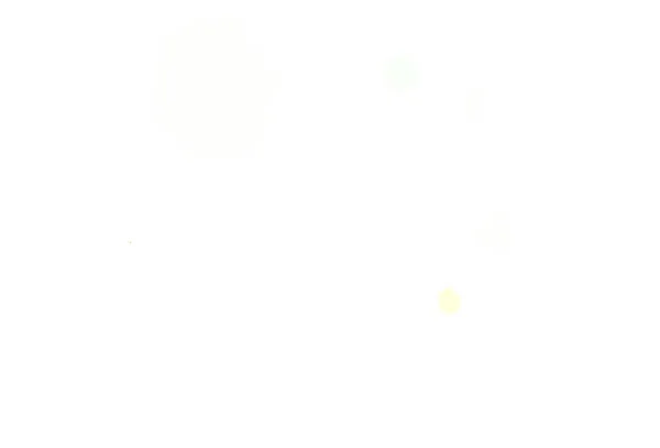 Светло Зеленый Желтый Векторный Фон Цветами Современная Абстрактная Иллюстрация Красочными — стоковый вектор