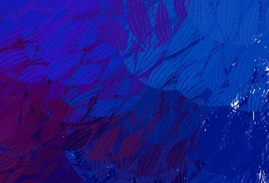 Rastgele şekilli açık pembe vektör deseni. Renkli rastgele şekillerle modern soyut illüstrasyon. İşiniz için en iyi akıllı tasarım.