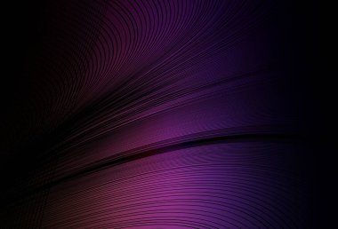 Koyu Mor, pembe çizgili vektör arkaplan. Değişken çizgileri olan renkli geometrik örnek. Broşürler, broşürler için doku.