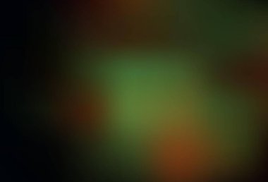 Koyu yeşil, sarı vektör soyut parlak şablonu bulanıklaştırdı. Renkli soyut çizimler ve gradyan. İşiniz için en iyi bulanık tasarım..