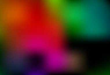 Koyu renkli vektör renkli bulanık arkaplan. Görüntü stili ve gradyanı olan yeni renkli çizimler. Çalışmalarınız için akıllı tasarım.