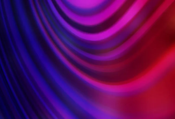 Oscuro Púrpura Vector Rosa Borrosa Plantilla Brillante Una Ilustración Color — Vector de stock