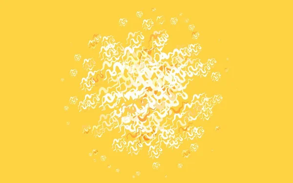 Ανοιχτό Πορτοκαλί Διανυσματικό Μοτίβο Ρυτίδες Έξυπνη Απεικόνιση Αφηρημένο Στυλ Γραμμές — Διανυσματικό Αρχείο