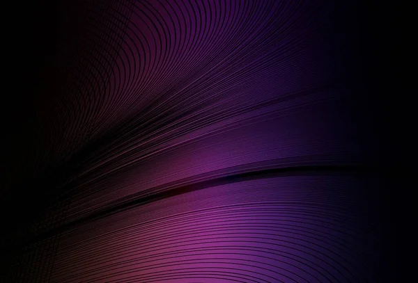 Dark Purple Fondo Vectorial Rosa Con Líneas Irrisorias Muestra Geométrica — Archivo Imágenes Vectoriales