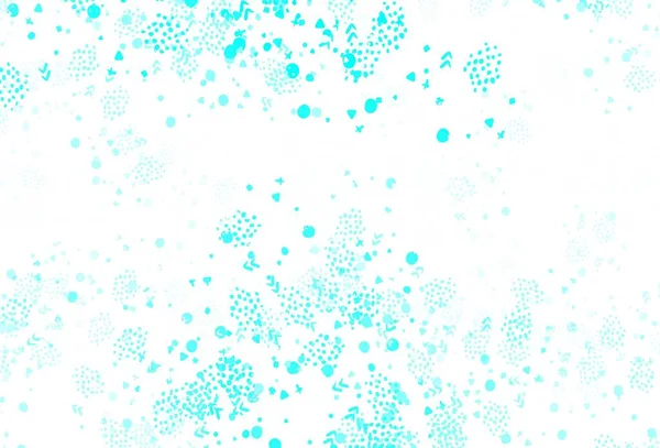 Fond Vectoriel Vert Clair Aux Formes Abstraites Illustration Colorée Simple — Image vectorielle