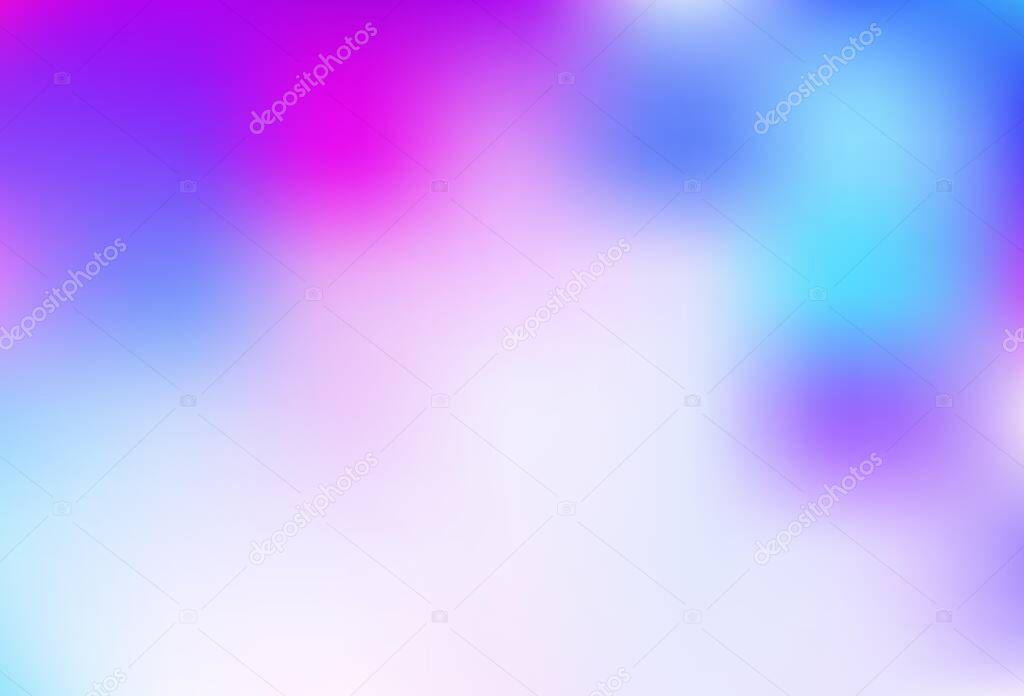 Light Pink, Blue vector abstract bright pattern. Colorful abstract illustration with gradient. New style design for your brand book.