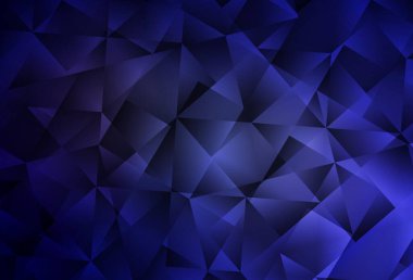 Koyu mor vektör soyut çokgen desen. Yarım ton şeklinde, üçgenli yaratıcı illüstrasyon. Cep telefonunun arka planının şablonu.