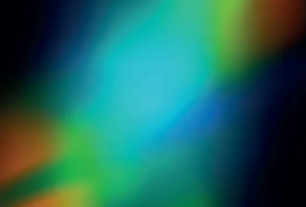 Темний Синій Жовтий Вектор Розмиває Яскраву Текстуру Колоритна Ілюстрація Абстрактному — стоковий вектор